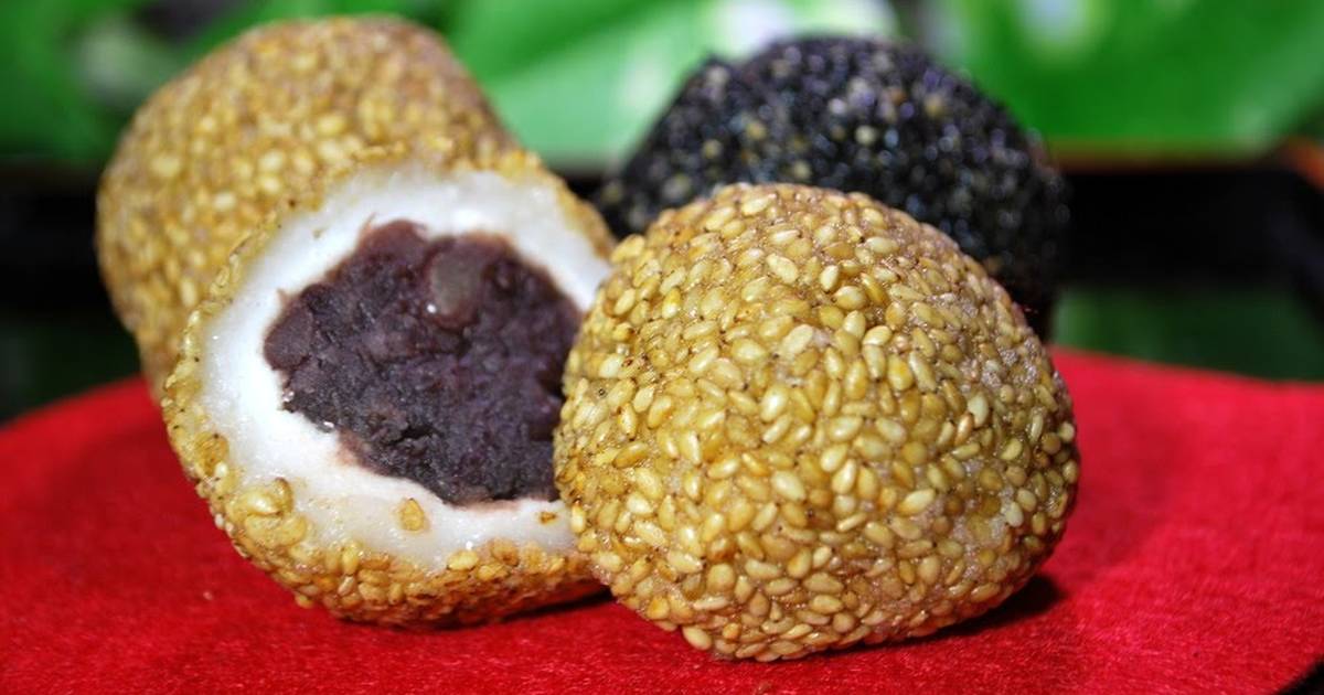 Making of frozen sesame balls- will they taste good?